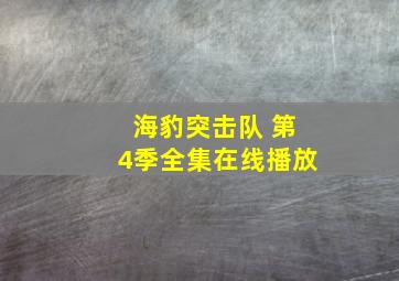 海豹突击队 第4季全集在线播放